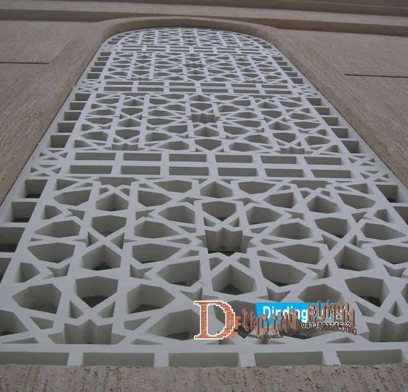 3D Grille Panel GRC Panel GRC Krawangan DindingRumah